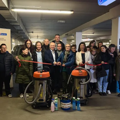 
<span>Inauguramos con Eroski un servicio de limpieza de coches atendido por personas con discapacidad en Betanzos</span>
