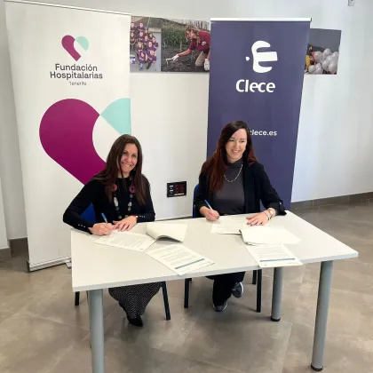 
<span>Firmamos un convenio con CLECE y Lirecan para la inclusión laboral de personas con discapacidad y daño cerebral adquirido en Tenerife</span>
