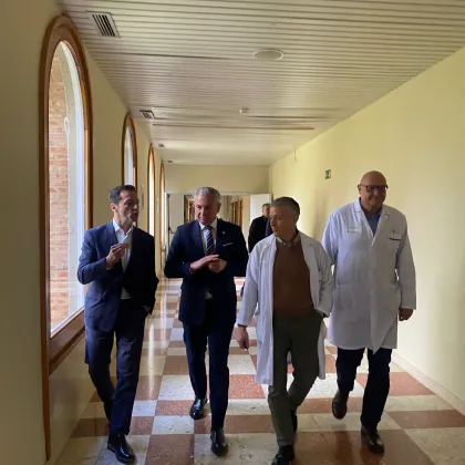 
<span>El delegado del Gobierno en Castilla y León visita la Fundación Hospitalarias Palencia</span>
