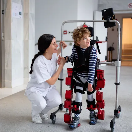 
<span>El exoesqueleto pediátrico, una innovadora tecnología que está transformando la neurorrehabilitación infantil</span>
