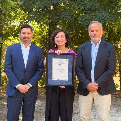 
<span>Obtenemos la certificación ISO 9001, referente internacional en gestión de la calidad</span>
