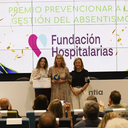 
<span>Recibimos el Premio Prevencionar 2026 a la Gestión del Absentismo por nuestro modelo de cuidado compartido</span>
