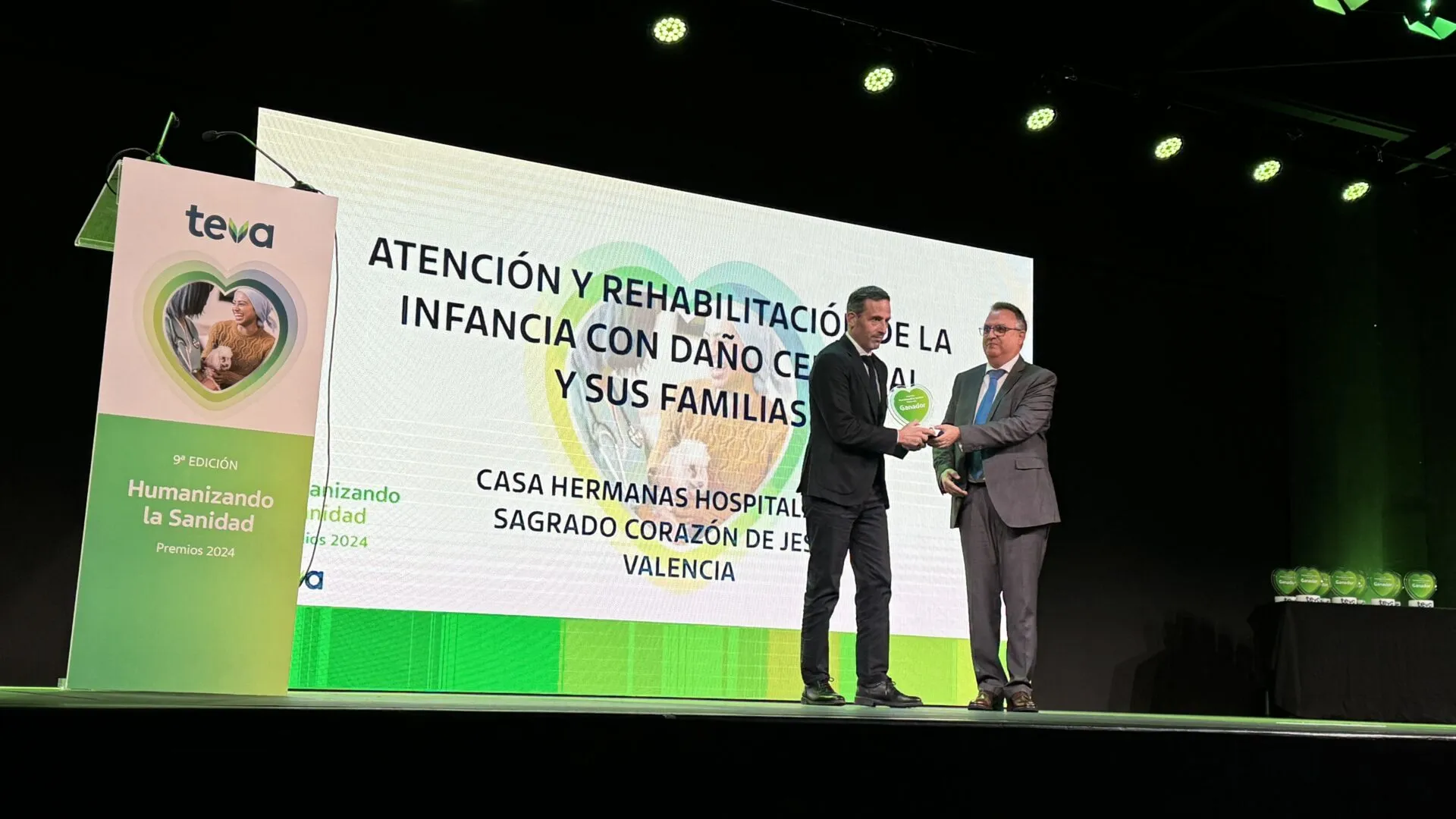 Acto de entrega del premio Humanizando la Sanidad de TEVA