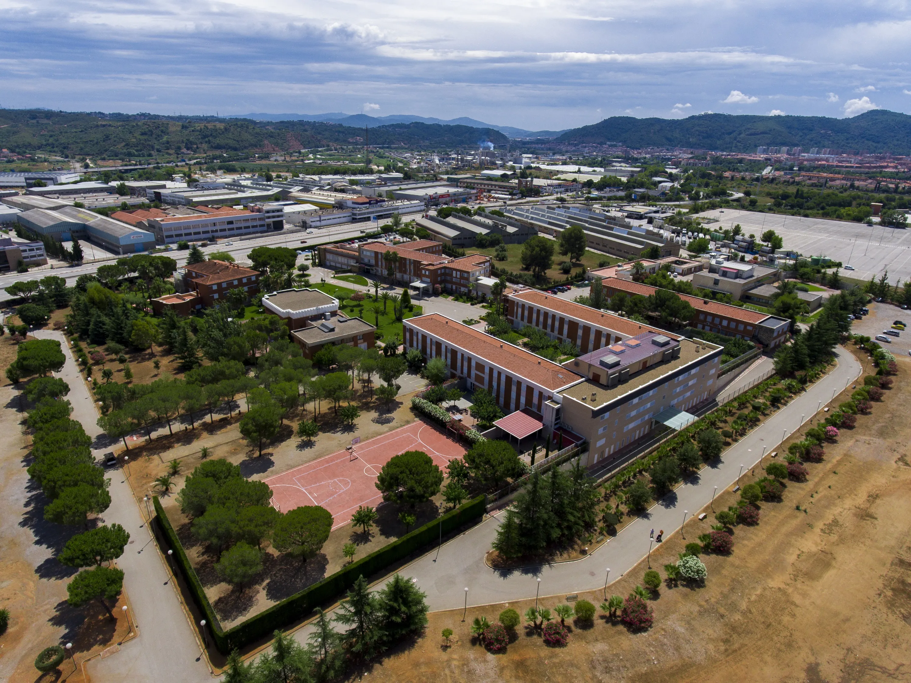 vista área de Fundació Hospitalàries Martorell