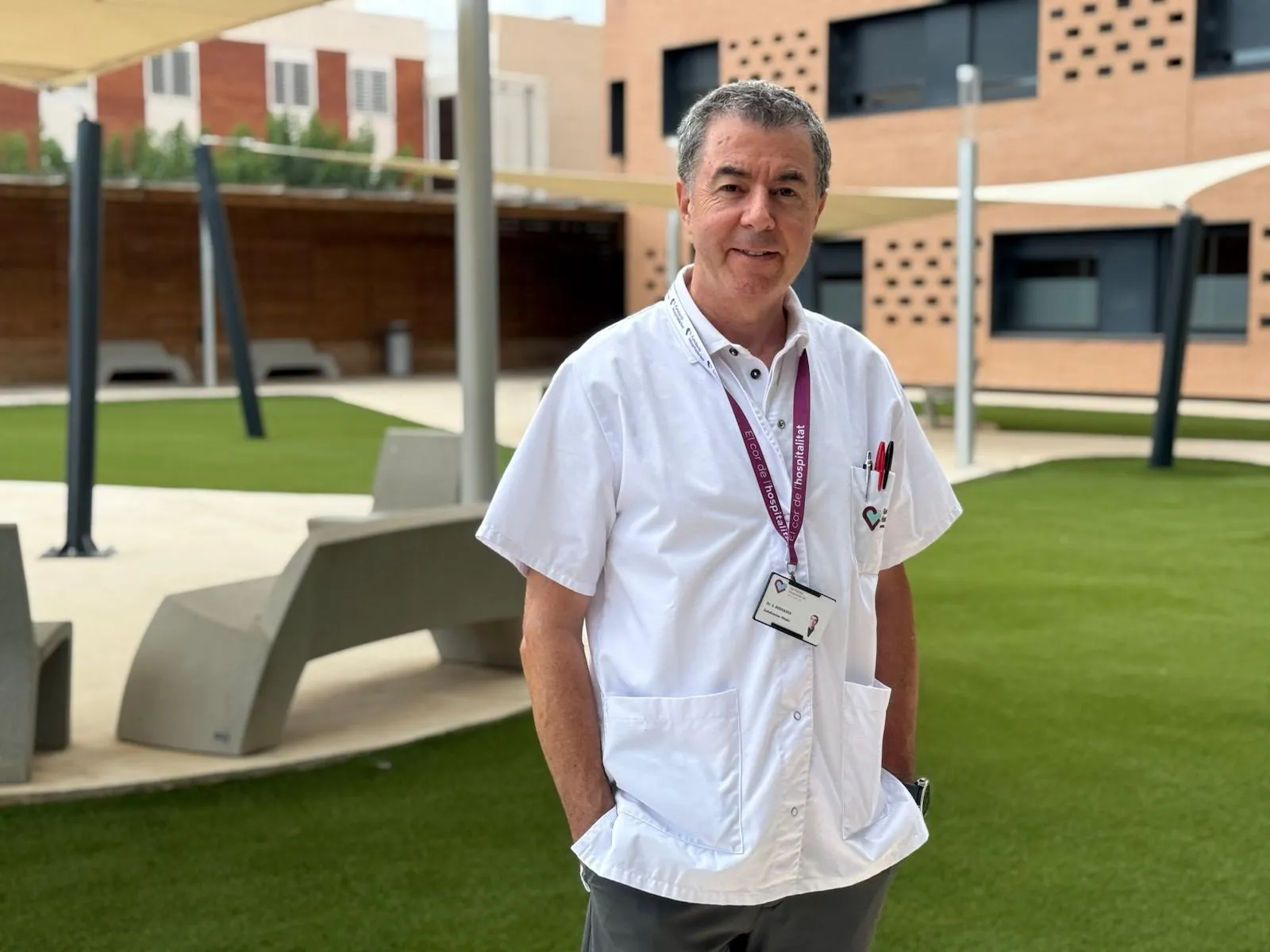 santiago bernardes responsable del Área Sociosanitaria de la Fundació Hospitalàries Martorell