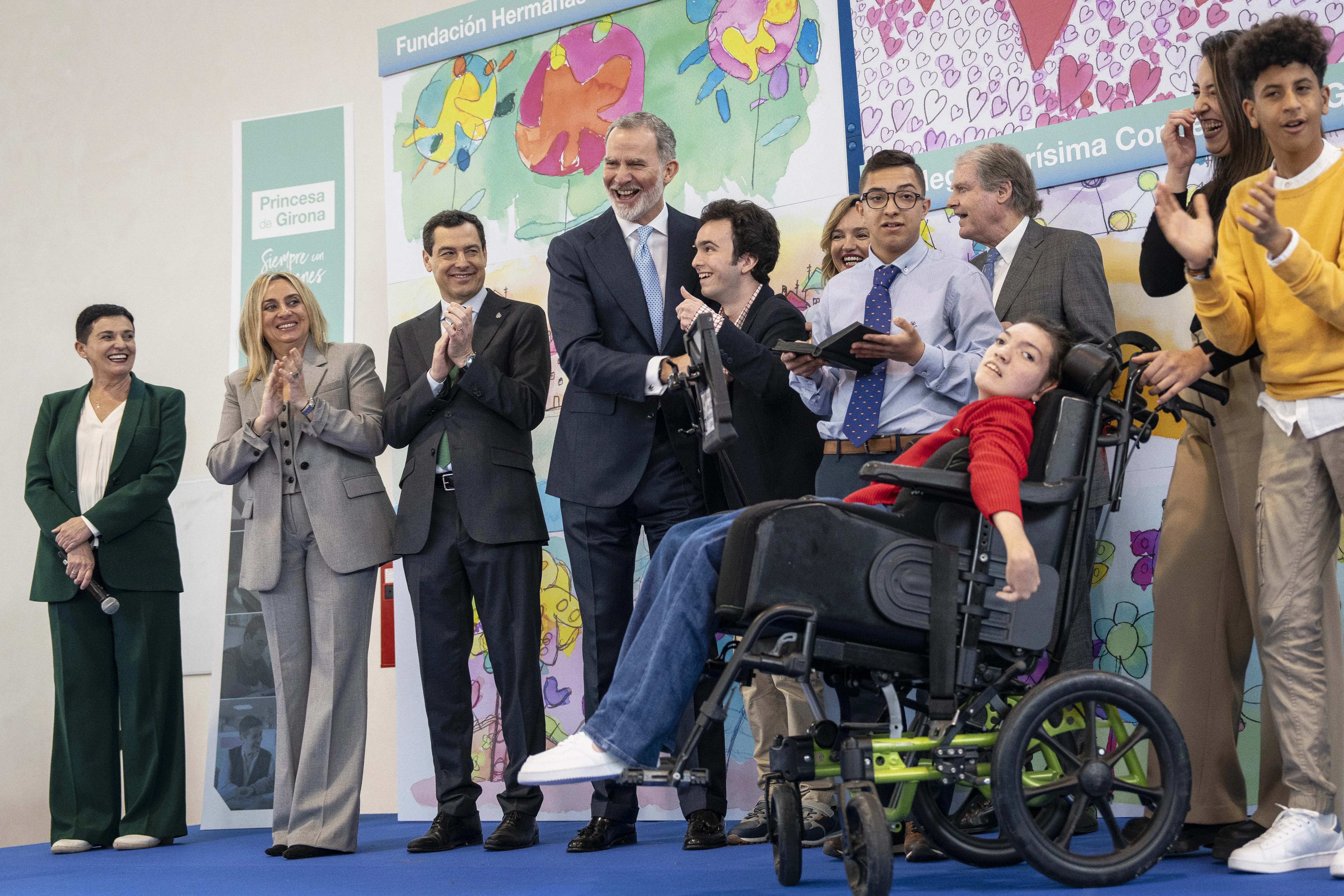 SM el Rey entrega el Premio Princesa de Girona al Centro de Educación Especial Purísima Concepción de Granada