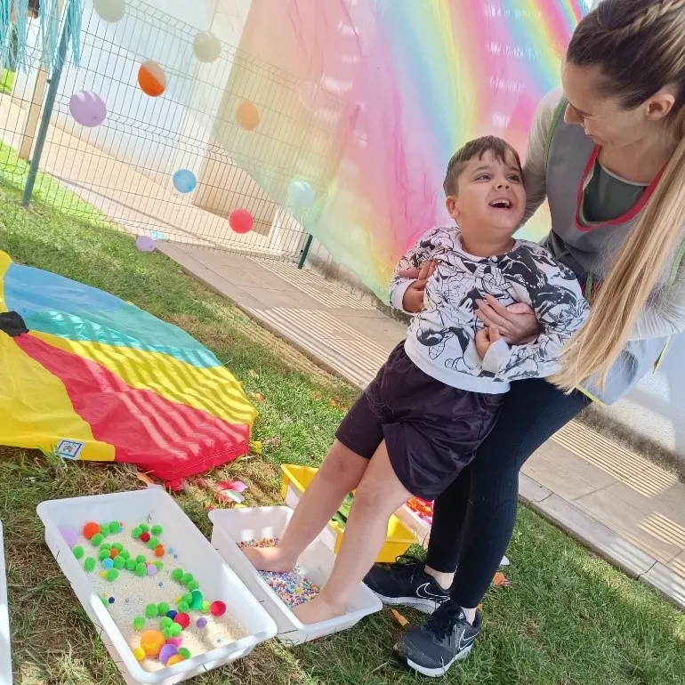 atención temprana a niño discapacidad intelectual hospitalarias fundacion purísima concepción