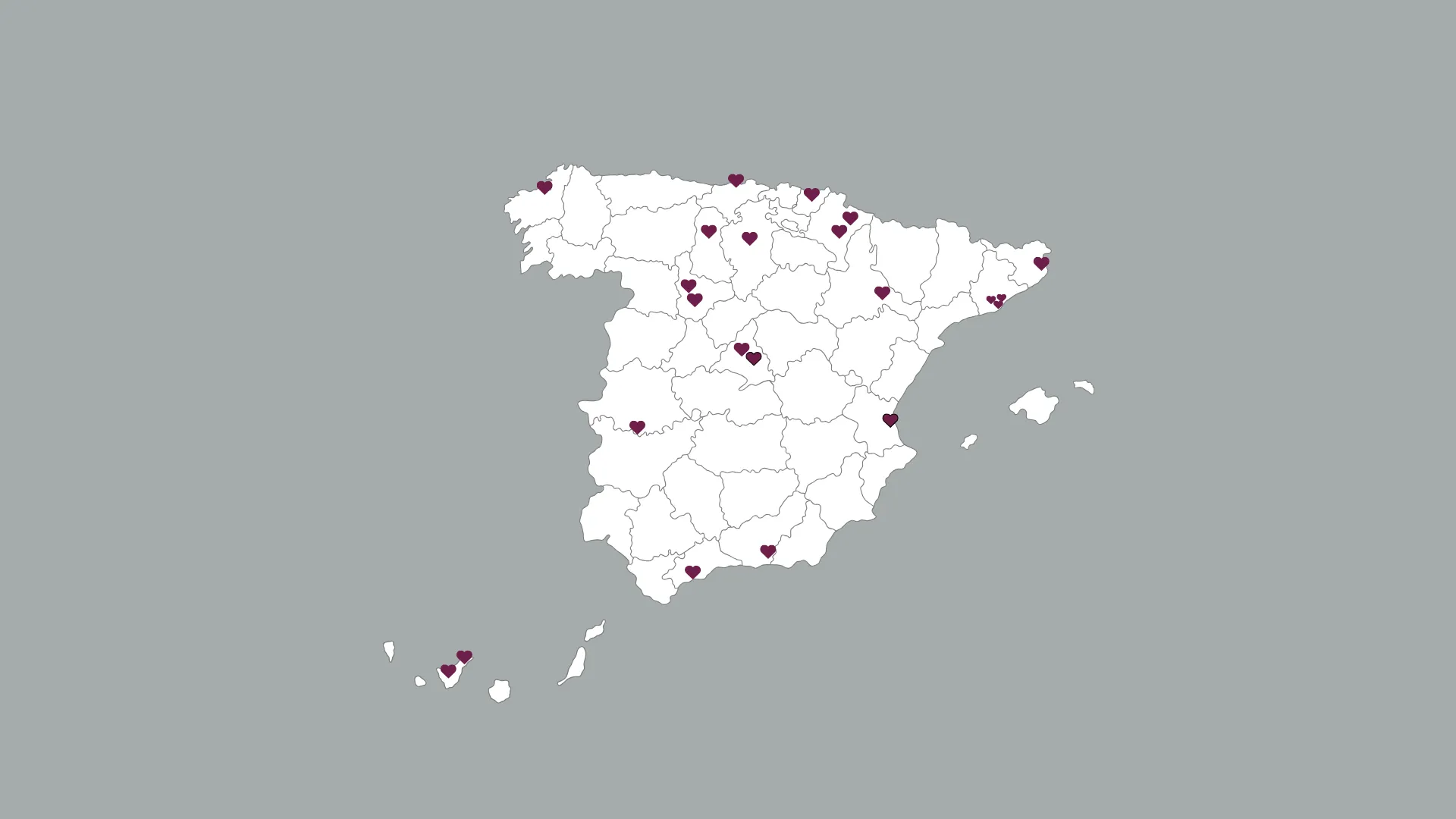 mapa fundación hospitalarias españa