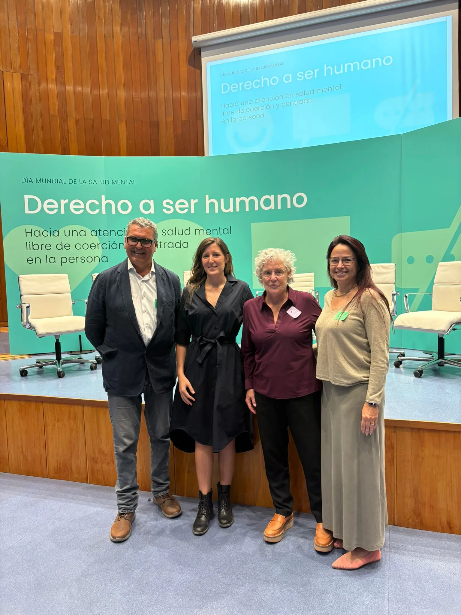 presentación del modelo Quality Rights en el Ministerio de Sanidad en el Día de la Salud Mental