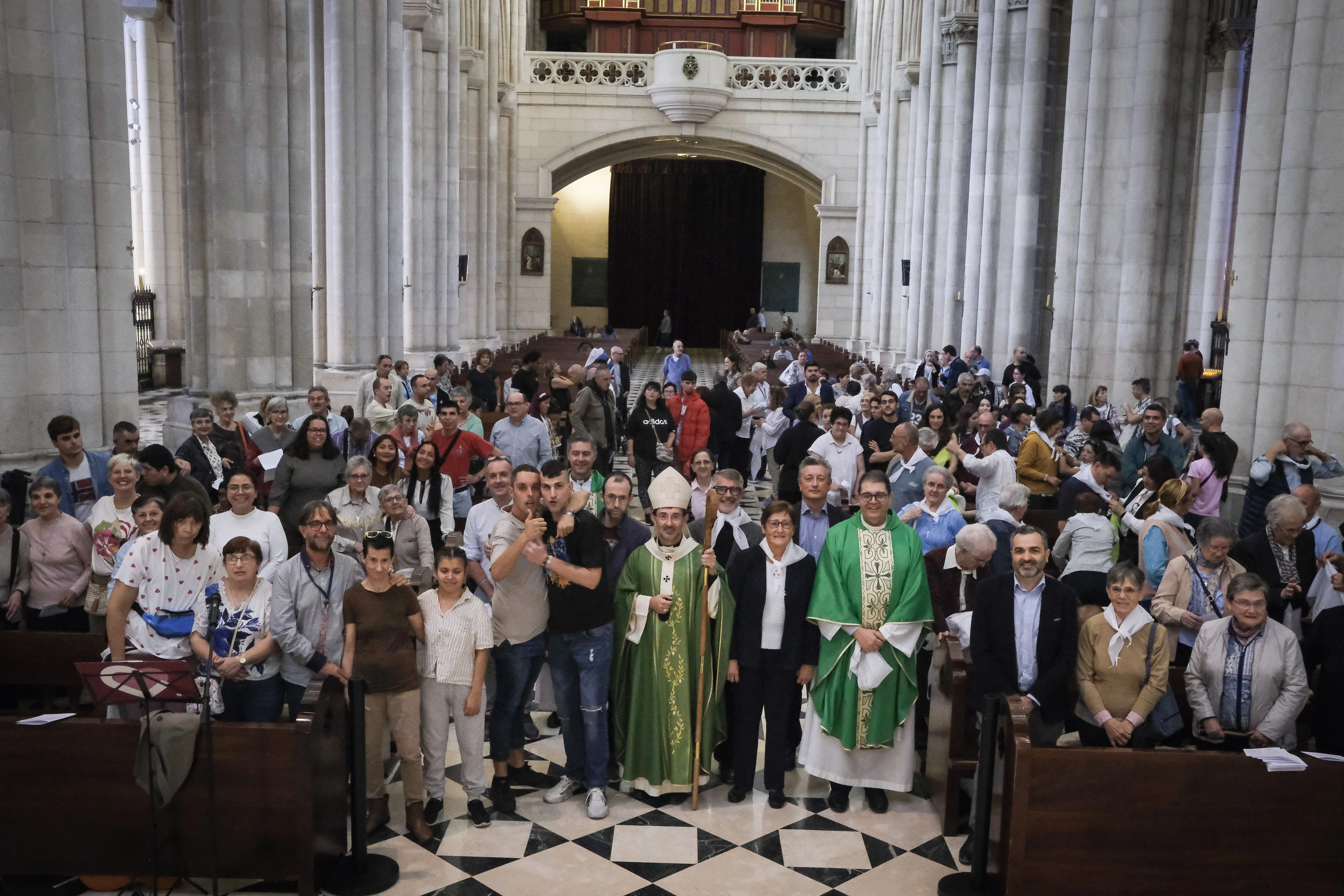 celebración jubileo hospitalario 2025 en la catedral de la almudena