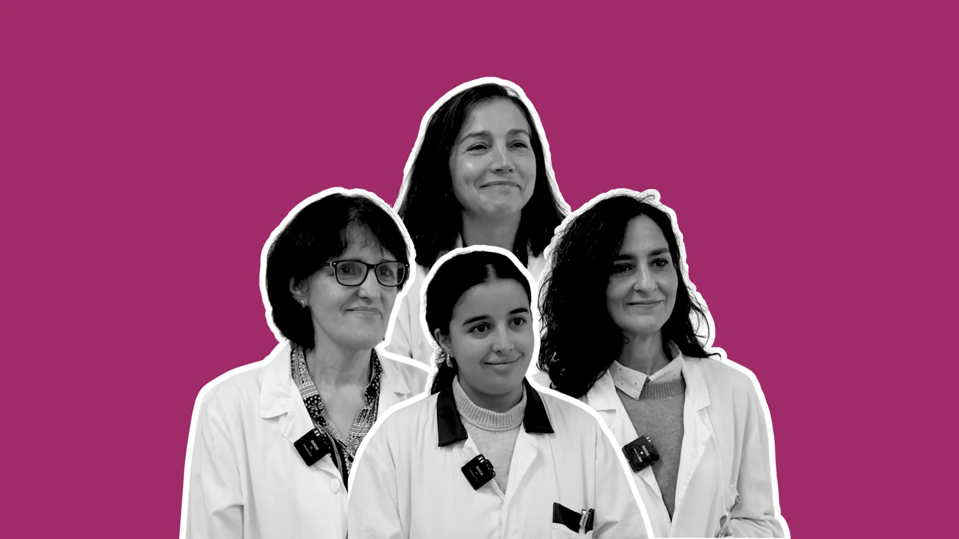 cuatro voluntarias de la fundación hospitalarias madrid