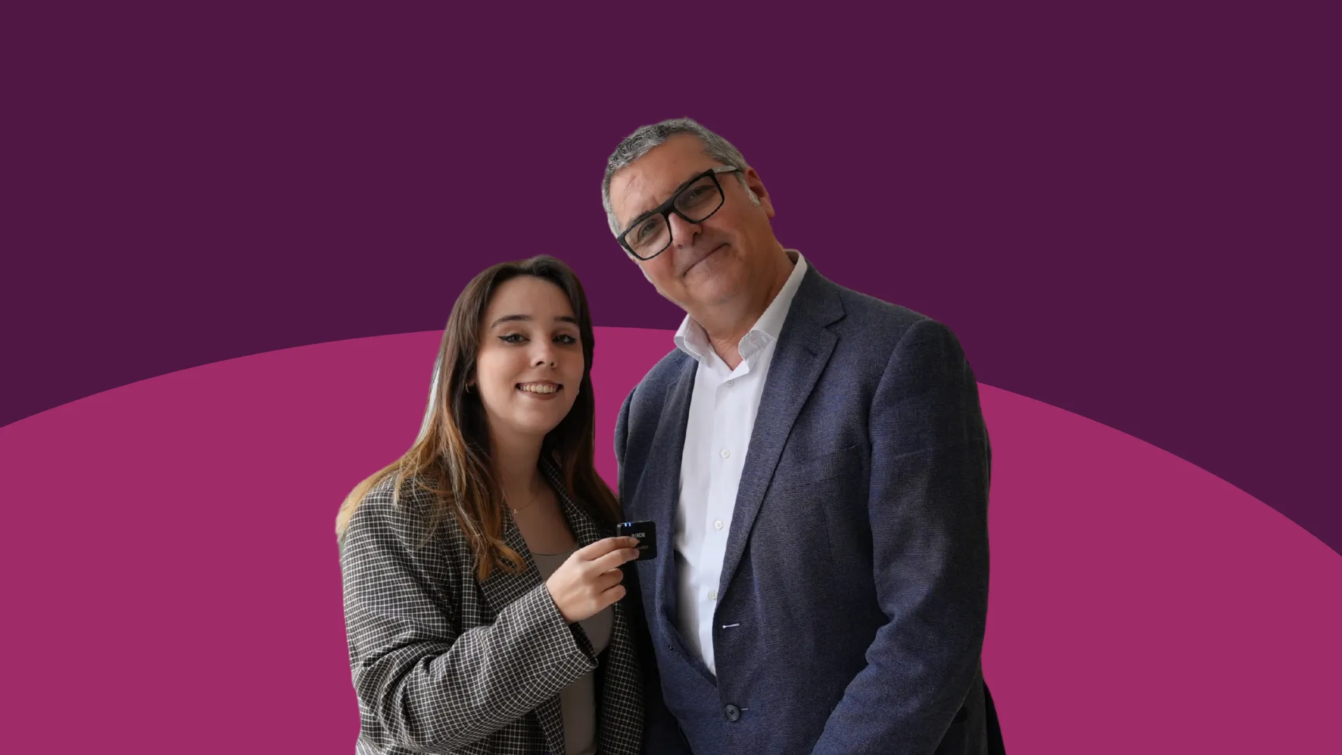 Aisha Toquero y Francisco del Olmo