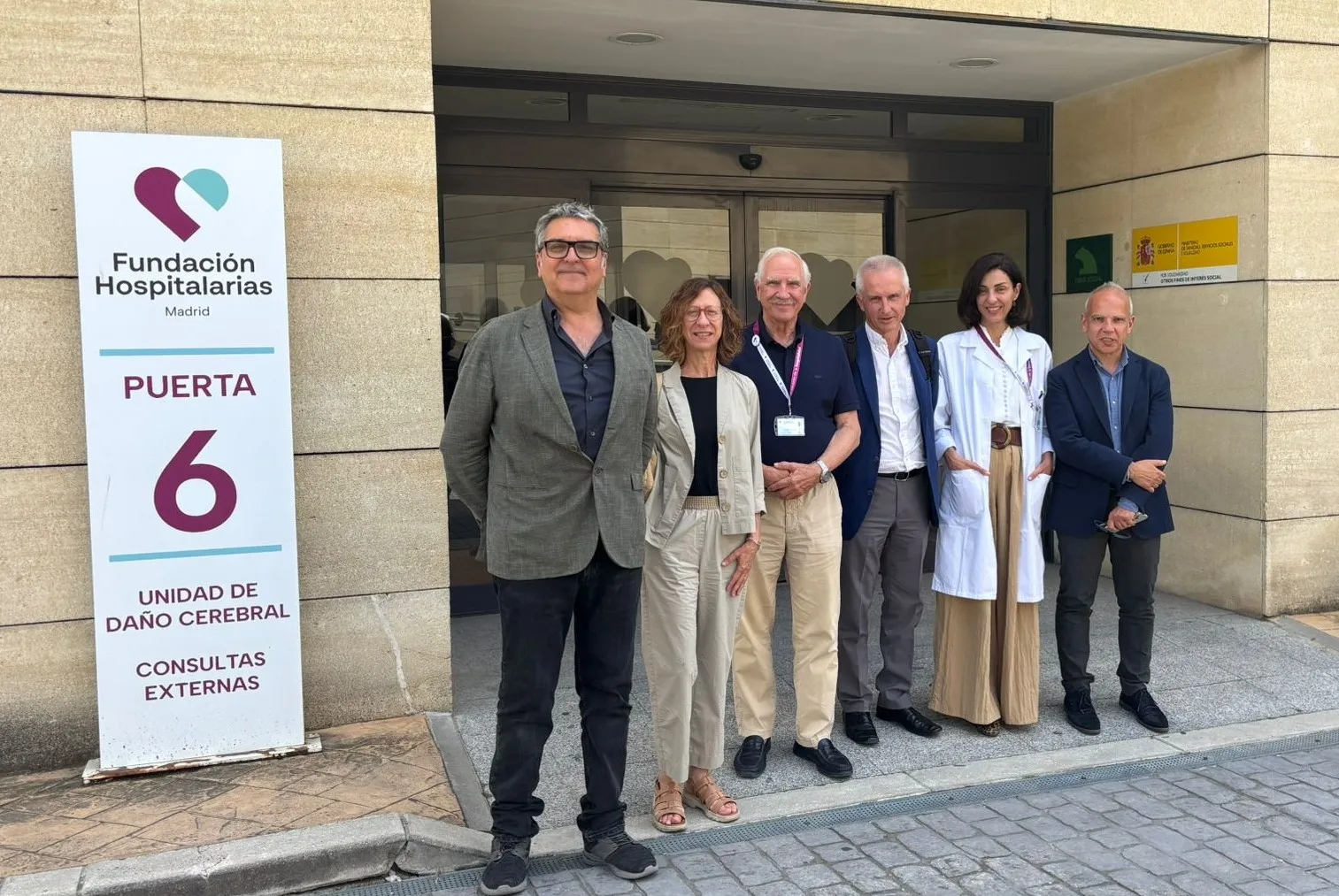 Visita generalitat a fundacion hospitalarias Madrid 