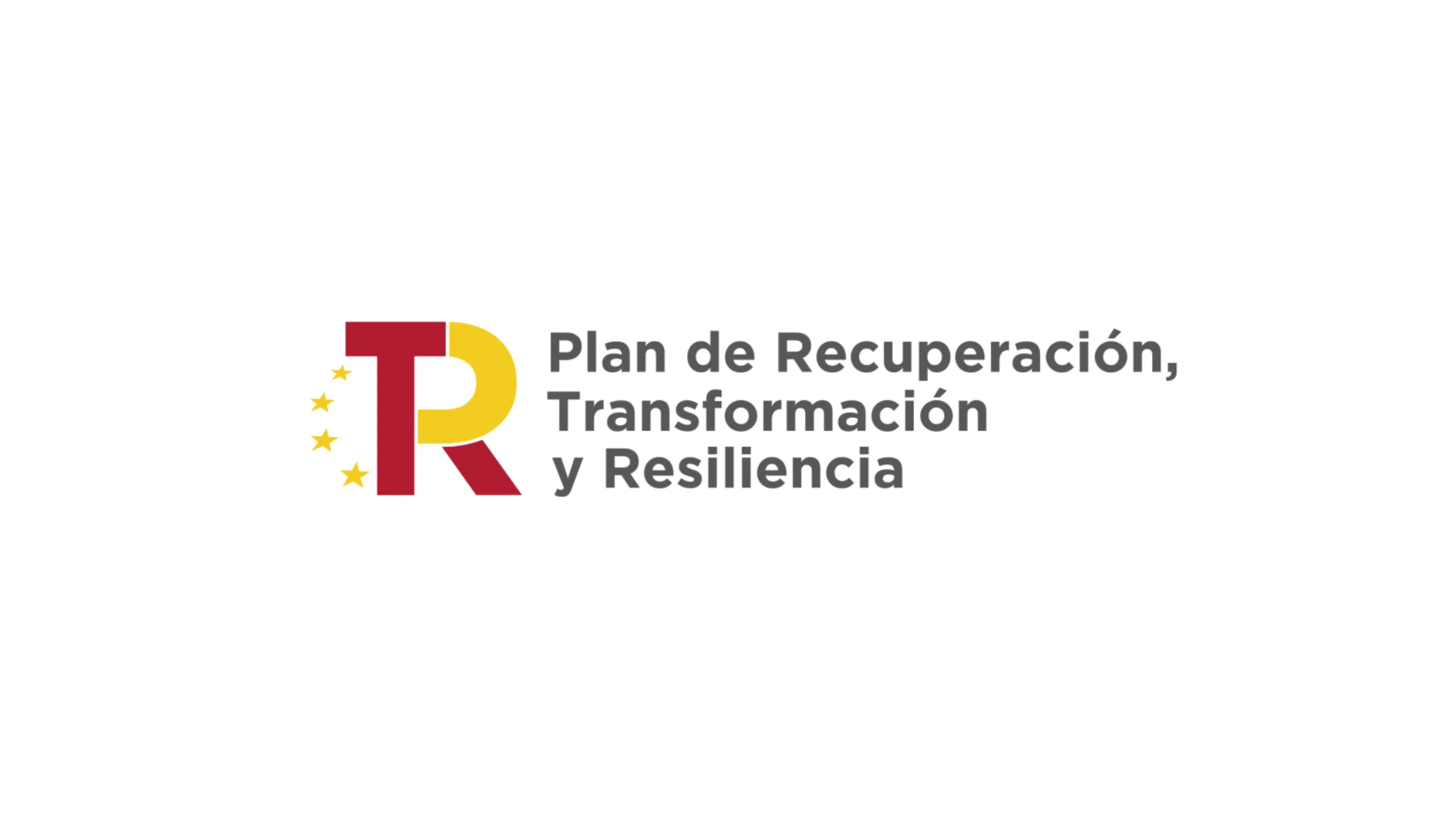 Logo plan de recuperación, transformación y resiliencia