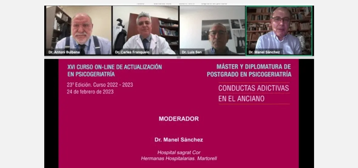 XVI Curso de Actualización en Psicogeriatría