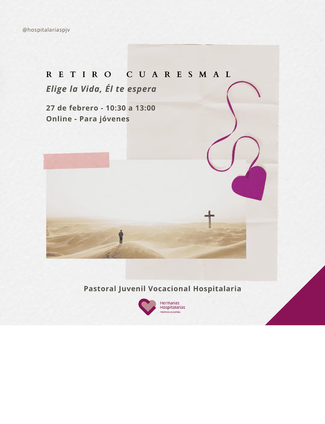 Retiro cuaresmal para jóvenes