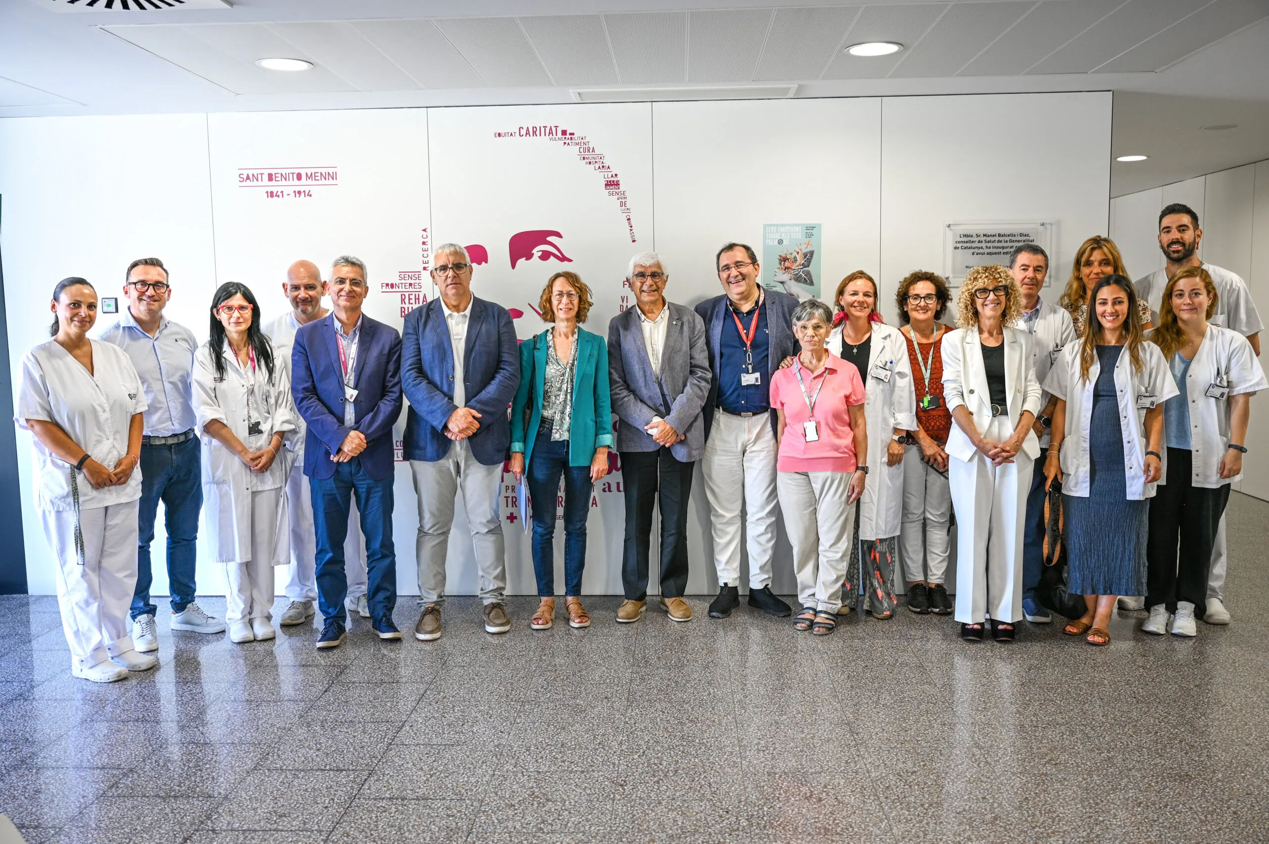 Conseller Salut Generalitat visita Martorell