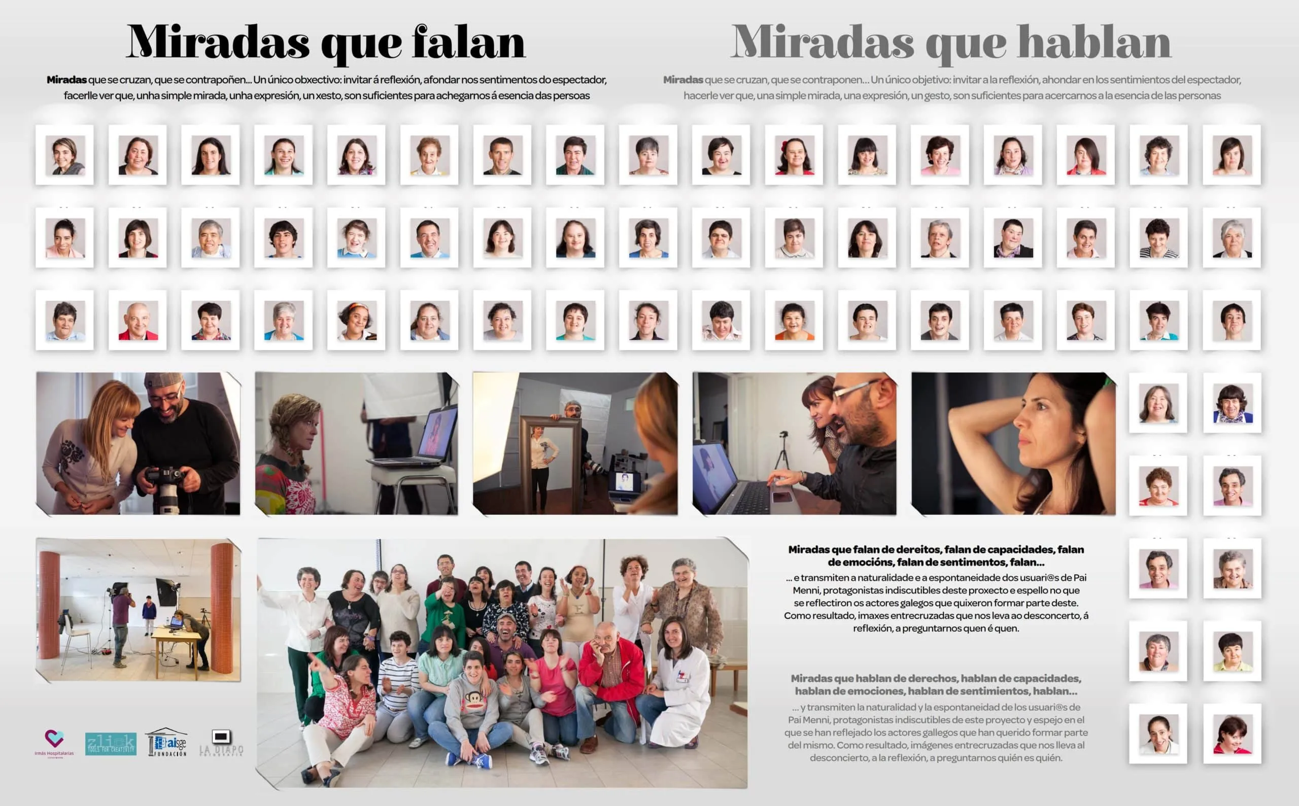 exposición miradas que falan