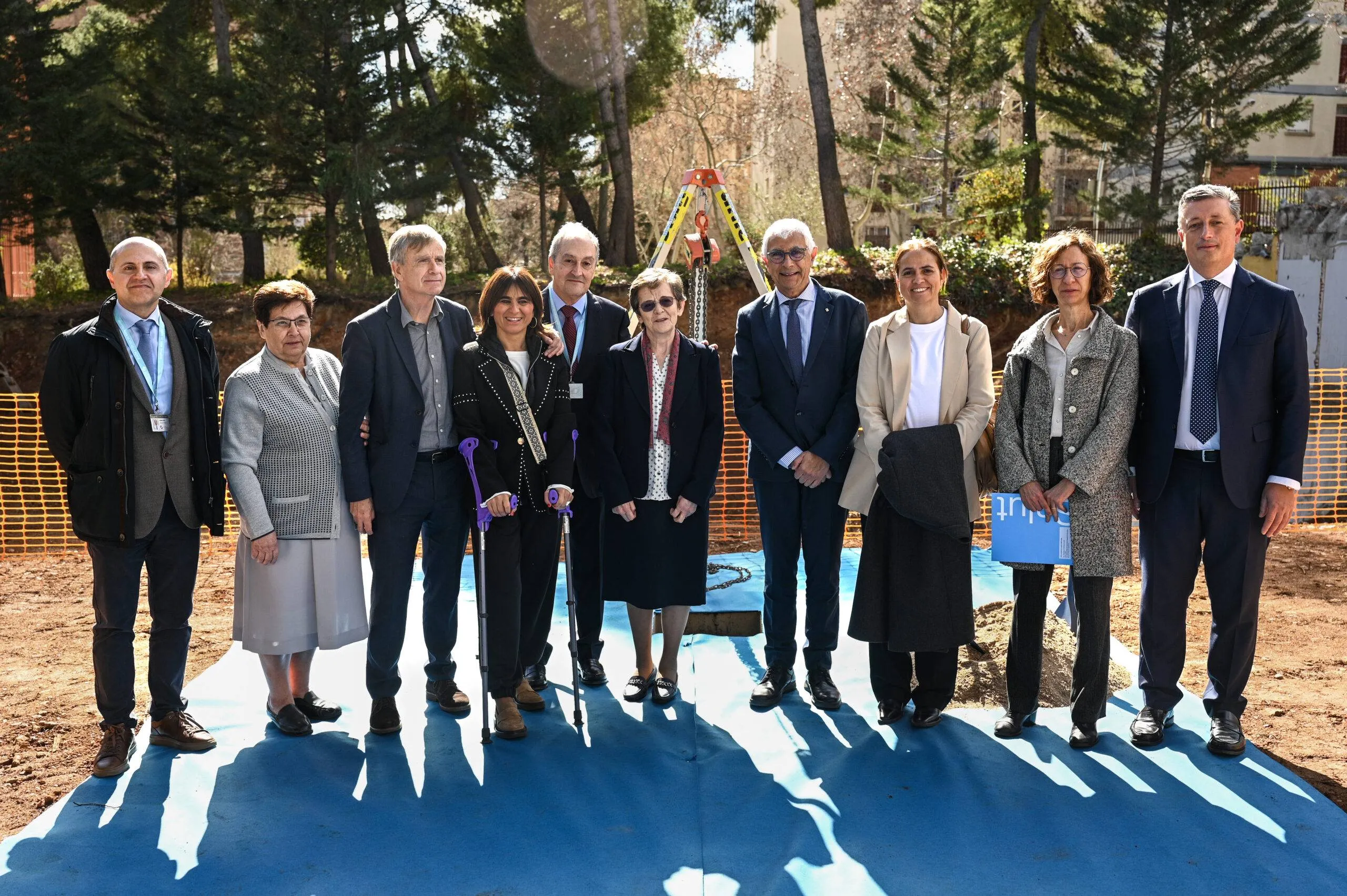 Primera Piedra Centro atención intermedia integrada CAIIB Jorda (Foto familia)