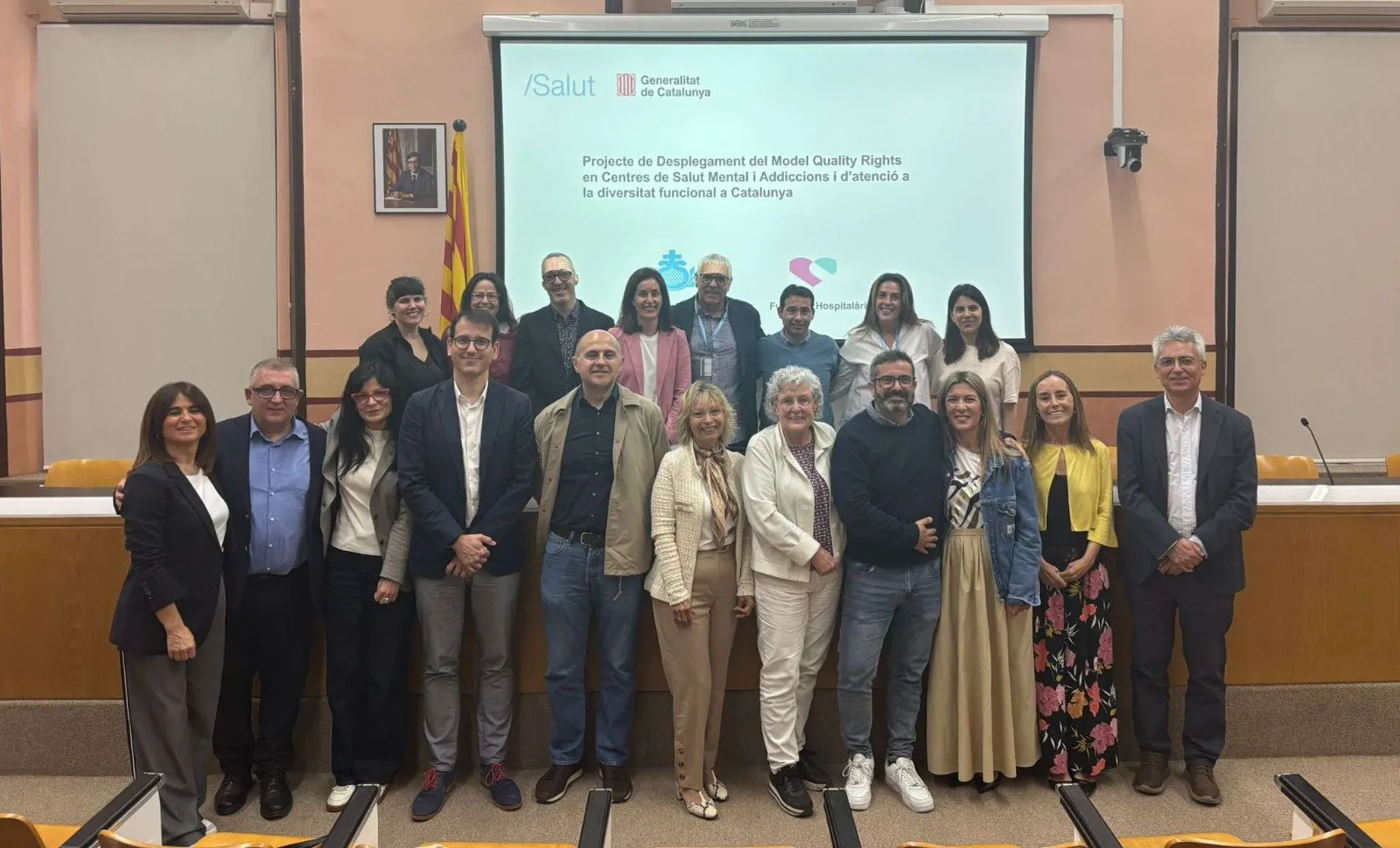 Presentación d QualityRights en Cataluña de Fundación Hospitalarias y San Juan de Dios