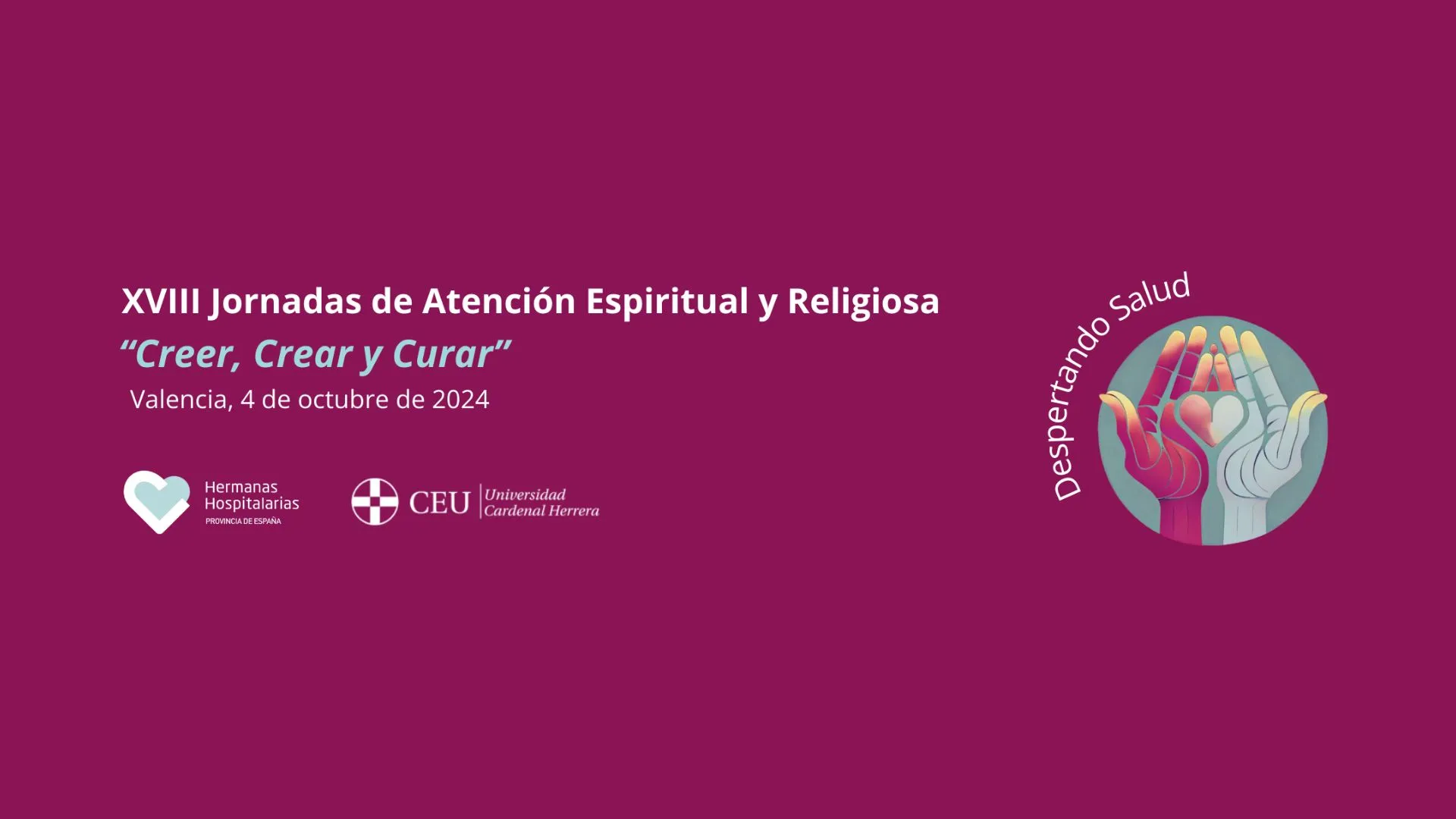 XVIII Jornadas de Atención Espiritual y Religiosa. Web
