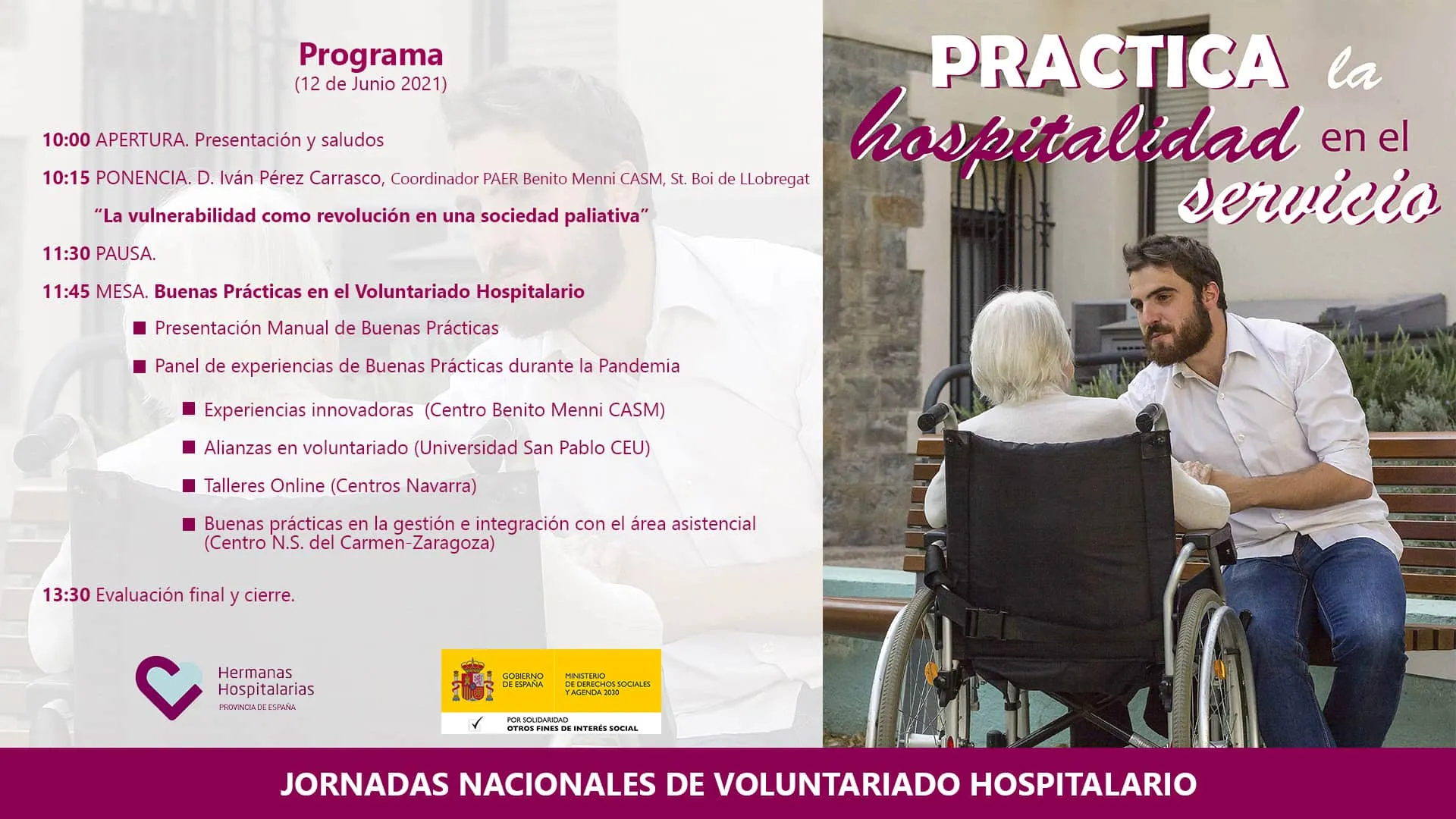 encuentro nacional voluntariado hospitalario