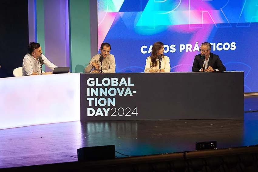 Mikel Tellaeche durante su intervención en el Global Innovation Day