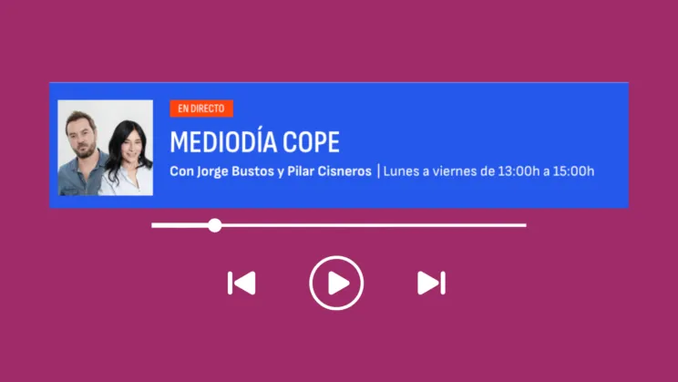 Reproductor del programa de radio Mediodía COPE