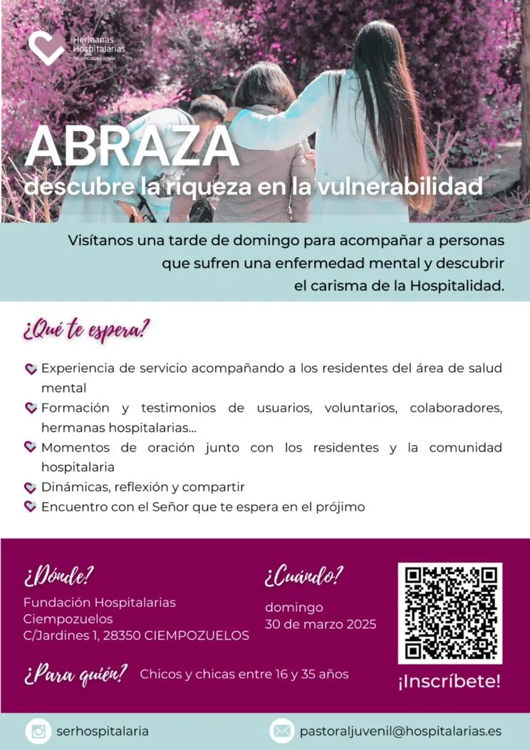 Cartel de Abraza: descubre la riqueza en la vulnerabilidad